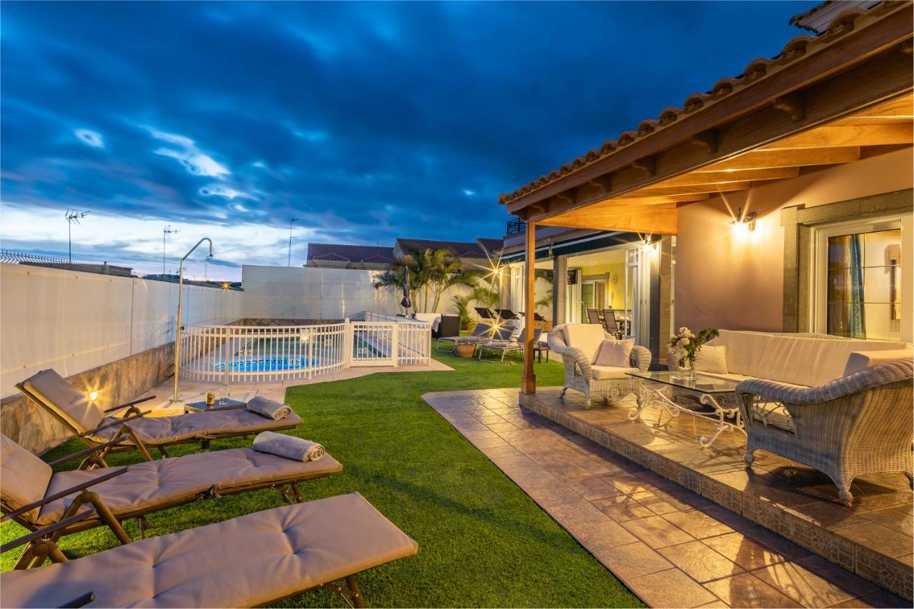 Villa Dalara Maspalomas, Private Pool And Jacuzzi Maspalomas  Luaran gambar