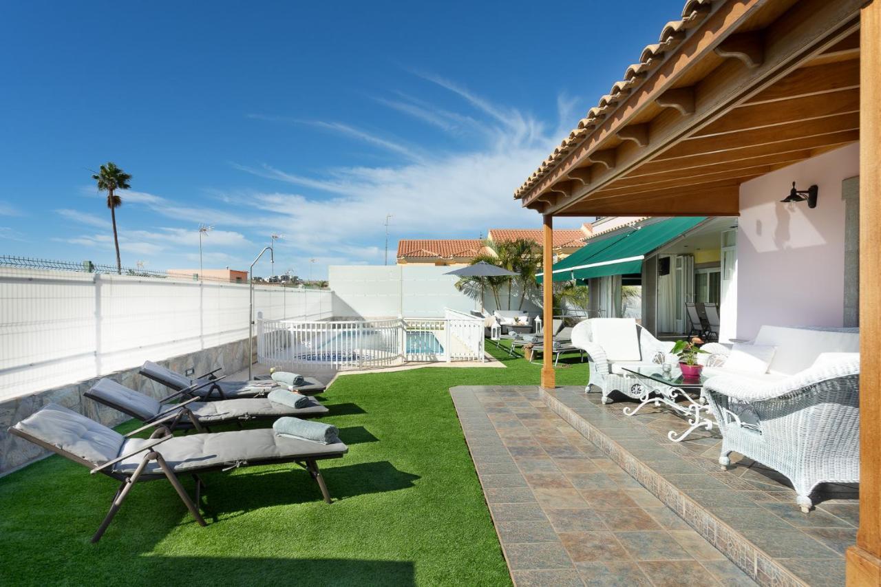 Villa Dalara Maspalomas, Private Pool And Jacuzzi Maspalomas  Luaran gambar